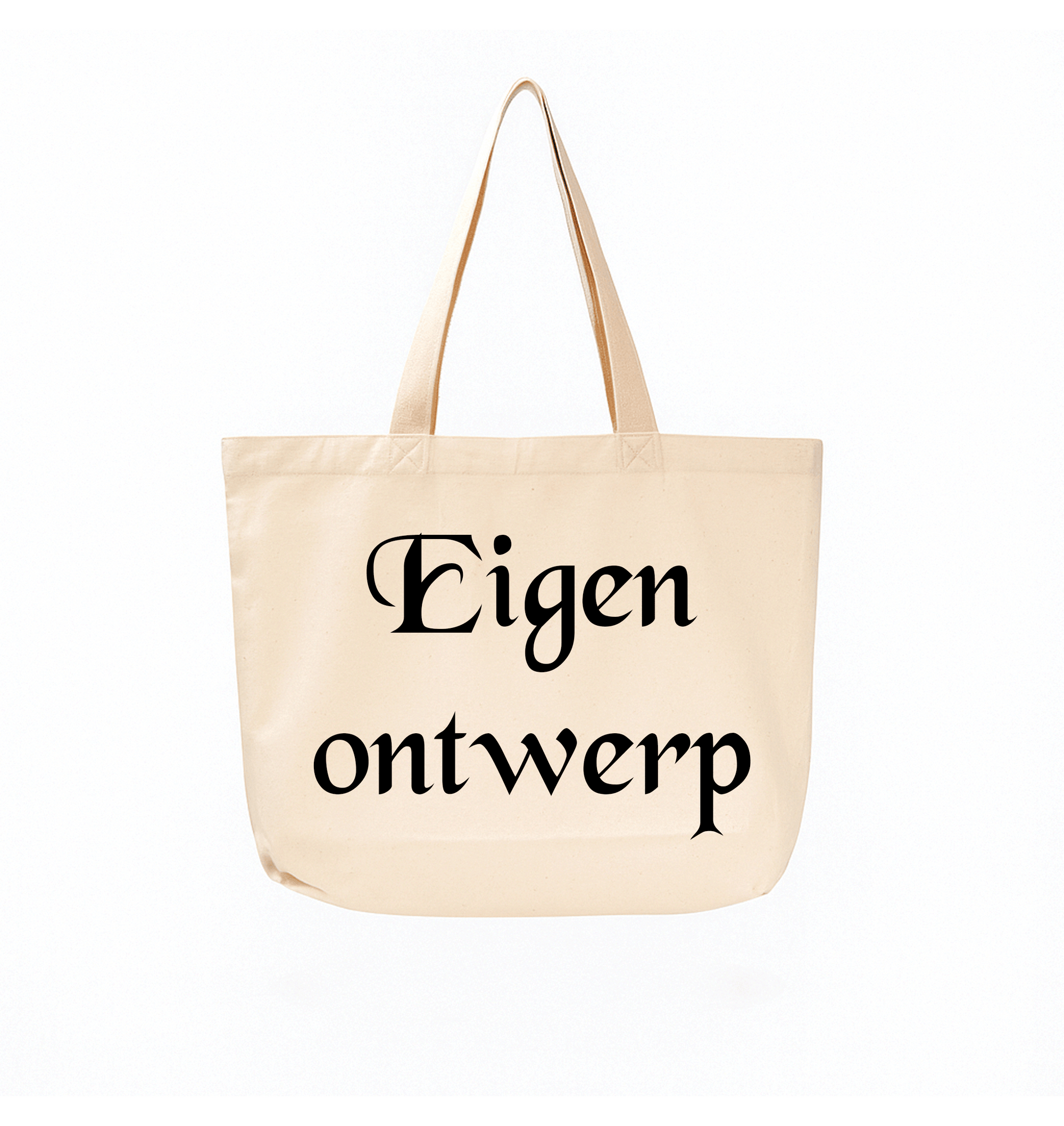 Tote bag groot eigen ontwerp (pre order)